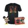 Picture of Funko Boxed Pop! & Tees (Adult): Disney - Mickey Mouse (Diamond Collection) (Special Edition) Vinyl Figure & T-Shirt (L)