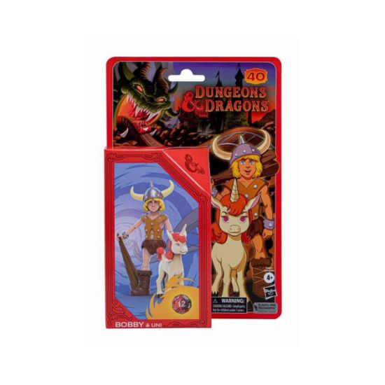 Picture of Hasbro Fans - Dungeons & Dragons Retro Collection: Bobby & Uni Action Figures (15cm) (Excl.) (F4877)