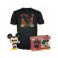 Picture of Funko Pop! & Tees (Adult): Disney - Mickey Mouse (Diamond Collection) (Special Edition) Vinyl Figure & T-Shirt (M)