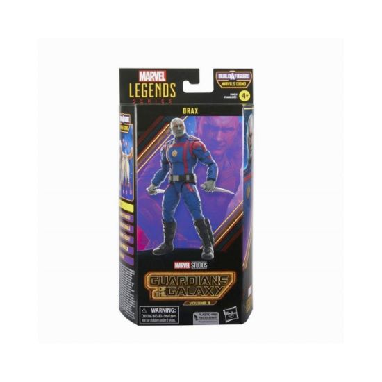 Picture of Hasbro Fans Marvel Legends Series: Guardians of the Galaxy Volume 3 - Drax Action Figure (Build-A-Figure) (15cm) (F6603)