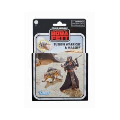 Picture of Hasbro Fans Disney Star Wars The Book of Boba Fett: The Vintage Collection - Tusken Warrior & Massiff Action Figures (10cm) (F6991)