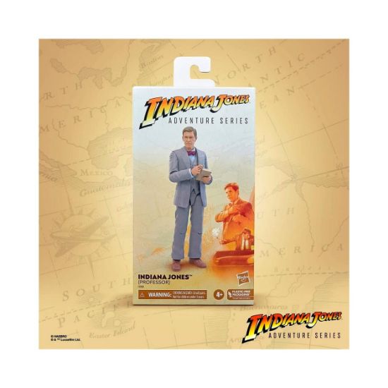 Picture of Hasbro Fans Indiana Jones and the Last Crusader: Adventure Series - Indiana Jones (Professor) Action Figure (15cm) (Excl.) (F6089)