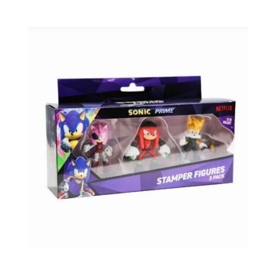 Picture of P.M.I. Sonic Prime - 3 Pack (S1) Stamper Figures (Random) (SON5021)