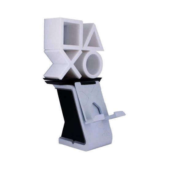 Picture of EXG Ikons by Cable Guys: Playstation Ikon - Light Up Phone & Controller Charging Stand (CGIKPS400452)