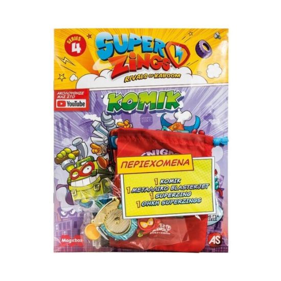 Picture of Superzings Series 4 Comic Guide Starter Pack For Ages 3+