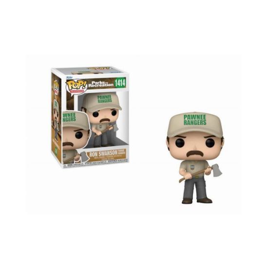 Picture of Funko Pop! Television: Parks and Recreation - Ron Swanson (Pawnee Rangers) #1414 Vinyl Figure