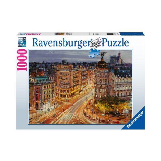 Picture of Ravensburger Puzzle: Gran Via, Madrid (1000pcs) (17325)