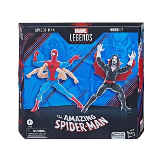 Picture of Hasbro Fans Marvel Legends Series: The Amazing Spider-Man - Spider-Man & Morbius Action Figures (15cm) (F7052)