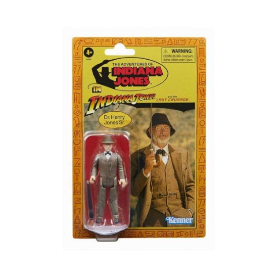 Picture of Hasbro Fans Indiana Jones and the Temple of Doom: Dr. Henry Jones Action Figure (15cm) (F6084)