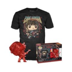 Picture of Funko Pop! & Tee (Adult): Stranger Things - Hunter Eddie with Guitar Vinyl Figure & T-Shirt (XL)