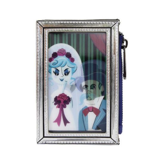 Picture of Loungefly Disney:Haunted Mansion - Black Widow Bride Lenticular Cardholder (WDWA2938)