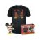 Picture of Funko Pop! & Tee (Adult): Disney - Mickey (Diamond Collection) (Special Edition) Vinyl Figure & T-Shirt (S)