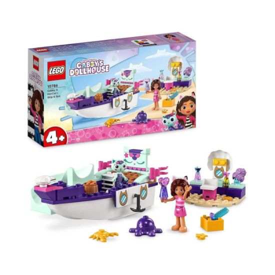 Picture of LEGO® Gabby's Dollhouse: Gabby and MerCat’s Ship and Spa (10786)