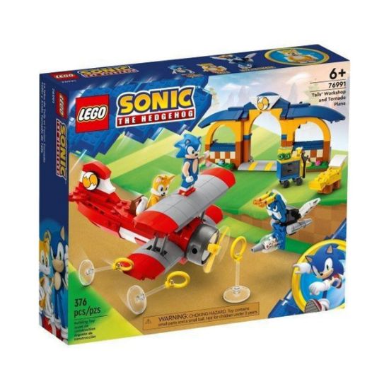 Picture of LEGO® Sonic the Hedgehog™: Tails’ Workshop and Tornado Plane (76991)