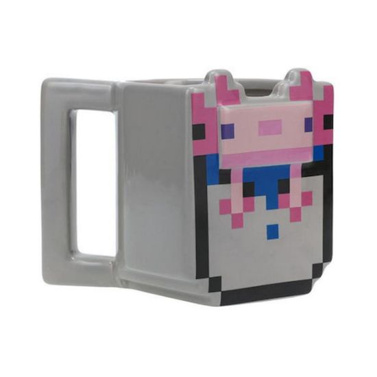 Picture of Paladone: Minecraft - Bucket of Axolotl shaped Mug (400ml) (PP11368MCF)