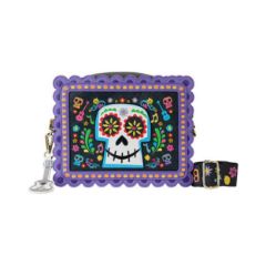 Picture of Loungefly Disney Pixar: Coco - Miguel Floral Skull Crossbody (WDTB2884)