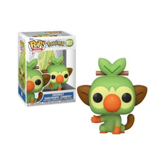 Picture of Funko Pop! Games: Pokemon - Grookey #957 Vinyl Figure