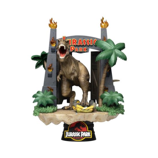 Picture of BK D-Stage Jurassic Park - Park Gate Diorama (15cm) (DS-088)