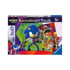 Picture of Ravensburger Puzzle: Sonic Prime - The Adventures of Sonic (3x49pcs) (05695)