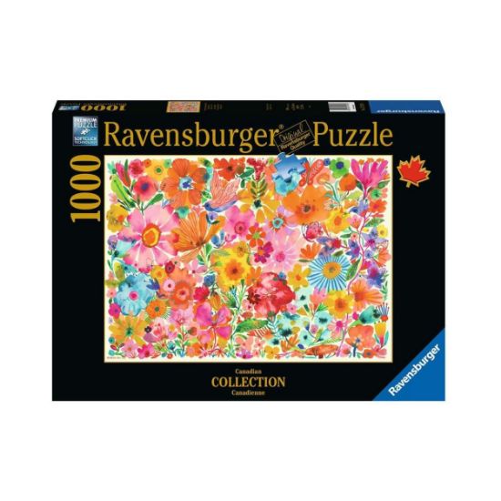 Picture of Ravensburger Puzzle: Flowers (1000pcs) (17470)