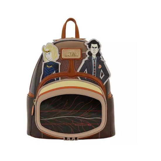 Picture of Loungefly Marvel: Loki TVA Lenticular Multiverse Mini Backpack (MVBK0321)