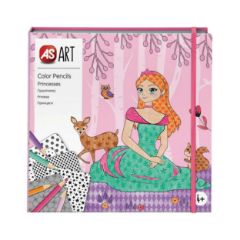 Picture of AS Art Colored pencils Princesses For Ages 4+