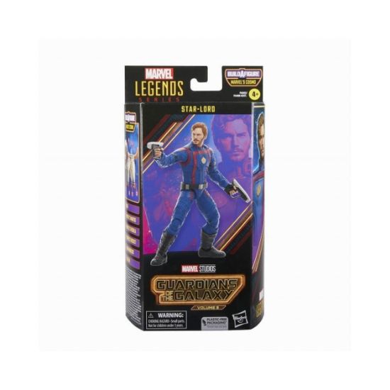 Picture of Hasbro Fans Marvel Legends Series: Guardians of the Galaxy Volume 3 - Star-Lord Action Figure (Build-A-Figure) (15cm) (F6602)