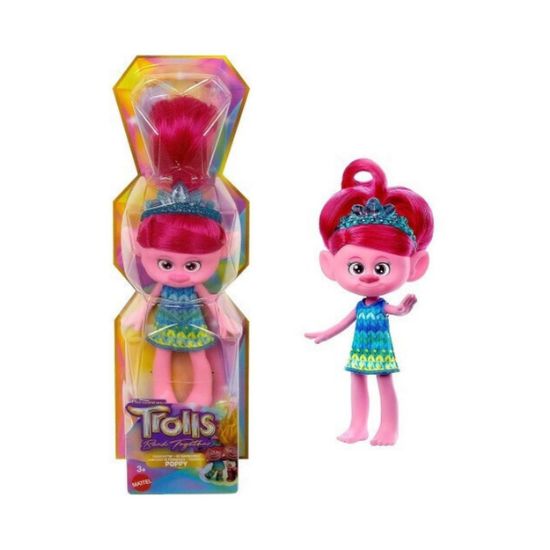 Picture of Mattel Trolls: Band Together - Trendsettin' Poppy Fashion Doll (HNF13)