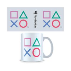 Picture of Pyramid PlayStation (Shapes) Coloured Mug (MG25990C)