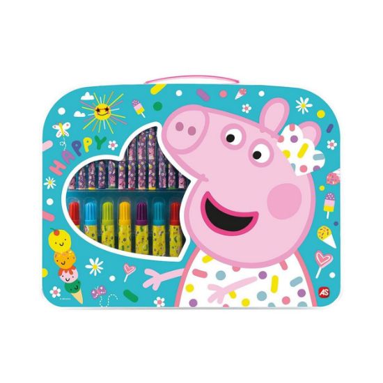 Picture of AS Art Case Drawing Set Peppa Pig For Ages 3+