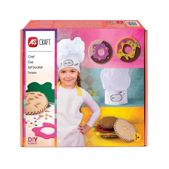 Picture of AS Craft Chef DIY Toy With 4 Crafts For Ages 3+