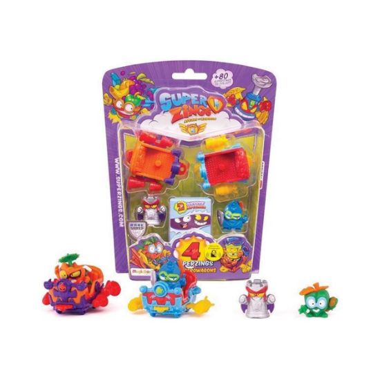 Picture of Superzings Series 5 Blister 4 Figures With Accessories For Ages 3+