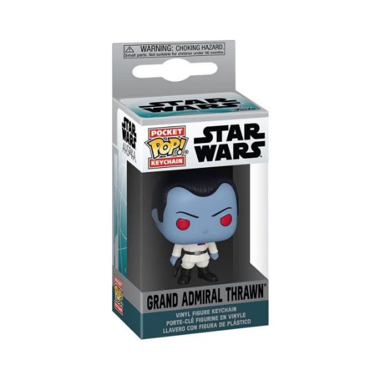 Picture of Funko Pocket Pop! Disney: Star Wars Ahsoka S2 - Grand Admiral Thrawn Vinyl Figure Keychain