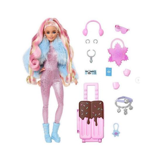 Picture of Mattel Barbie: Extra Fly - Snow Fashion Doll (HPB16)