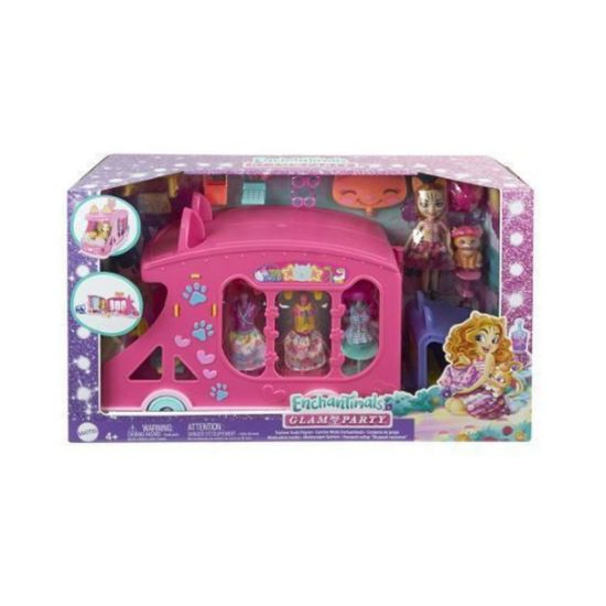 Picture of Mattel Enchantimals Glam Party - Fashion Truck Playset (HPB34)