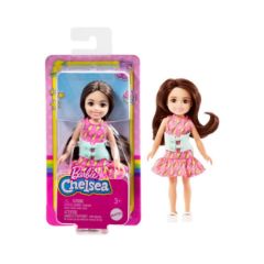 Picture of Mattel Barbie Club Chelsea Mini Girl Doll - Small Doll with Brace for Scoliosis Spine Curvature (HKD90)