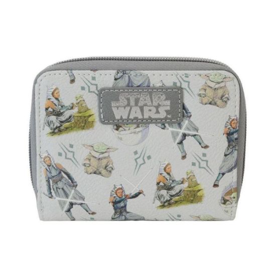 Picture of Funko Disney: Lucas Star Wars - Ahsoka & Grogu All Over Print Zip Around Wallet