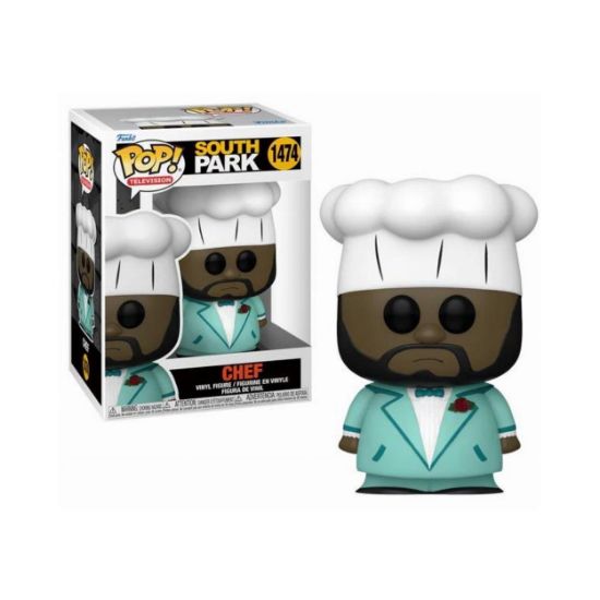 Picture of Funko Pop! Television: South Park - Chef in Suit #1474 Vinyl Figure