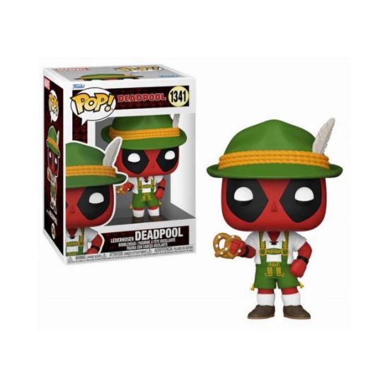 Picture of Funko Pop! Marvel: Deadpool - Lederhosen Deadpool #1341 Bobble-Head Vinyl Figure