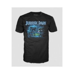 Picture of Funko Pop! Tee: Jurassic Park - T-Rex with Jeep (S)