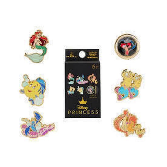 Picture of Loungefly Disney: The Little Mermaid 35Th Anniversary - Life Is The Bubbles Mystery Box Pins (WDPN3489)