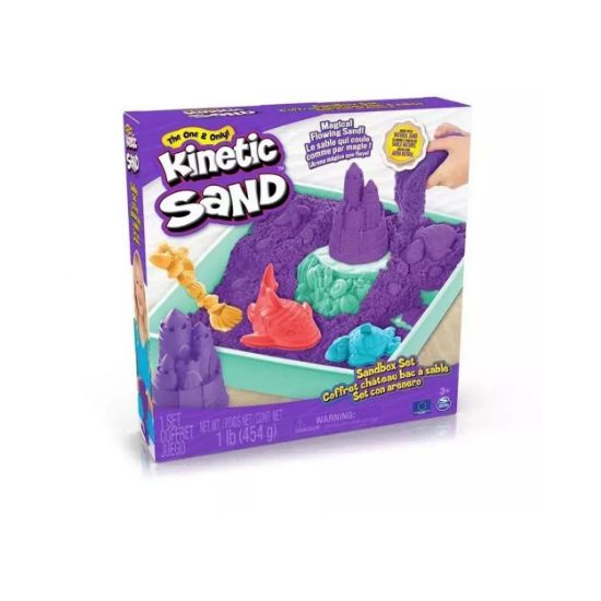 Picture of Spin Master Kinetic Sand: Sandbox Set - Purple (20143456-20146488)