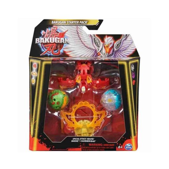 Picture of Spin Master Bakugan: Starter Pack - Special Attack Ventri/Smoke/Hammerhead (20142187)