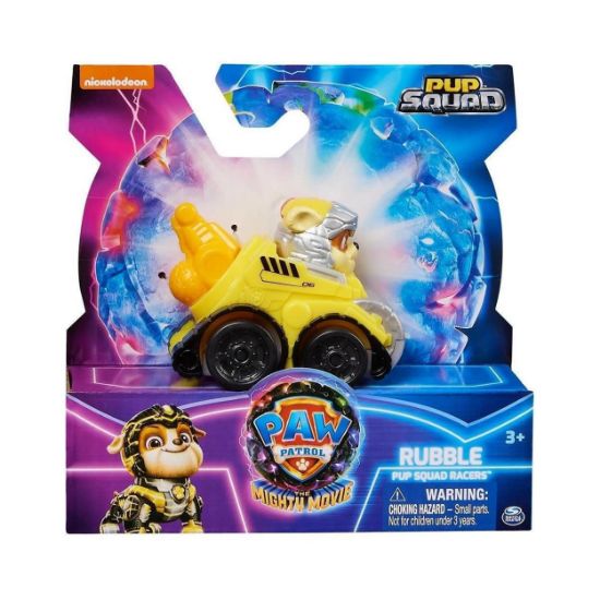 Picture of Spin Master Paw Patrol: The Mighty Movie - Pup Squad Racers Rubble (20142218)*