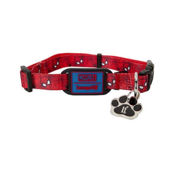 Picture of Loungefly Pets Disney: Marvel - Spider Man Dog Collar (S) (MVPDC0004S)