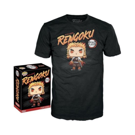 Picture of Funko Boxed Tee: Demon Slayer - Rengoku (S)