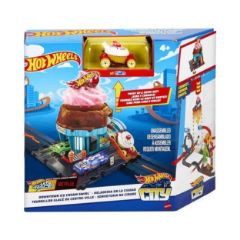 Picture of Mattel Hot Wheels City - Downtown Ice Cream Swirl (HTN77)