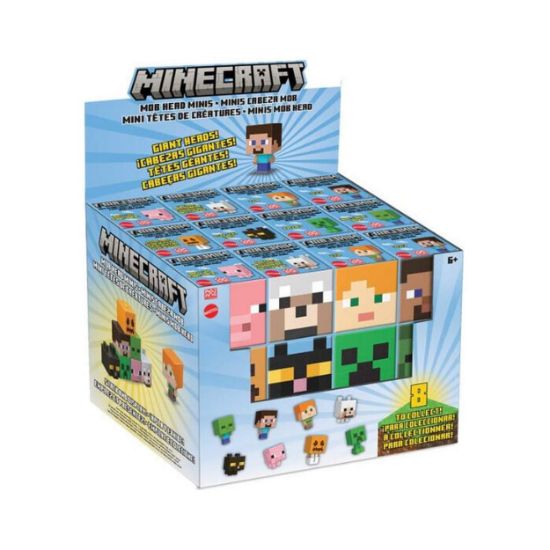 Picture of Mattel Minecraft: Mob Head Minis (Random) (HDV64)