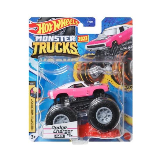 Picture of Mattel Hot Wheels Monster Trucks 2023 - Dodge Charger 440 R/T Die-Cast Vehicle (HLT14)