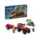 Picture of LEGO® City: 4x4 Fire Truck with Rescue Boat Toy (60412)